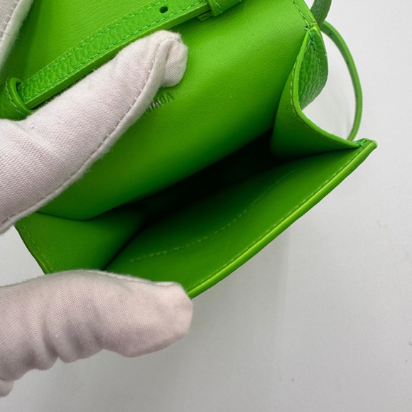 BALENCIAGA Car Flap Bag Green - Picture 8 of 10